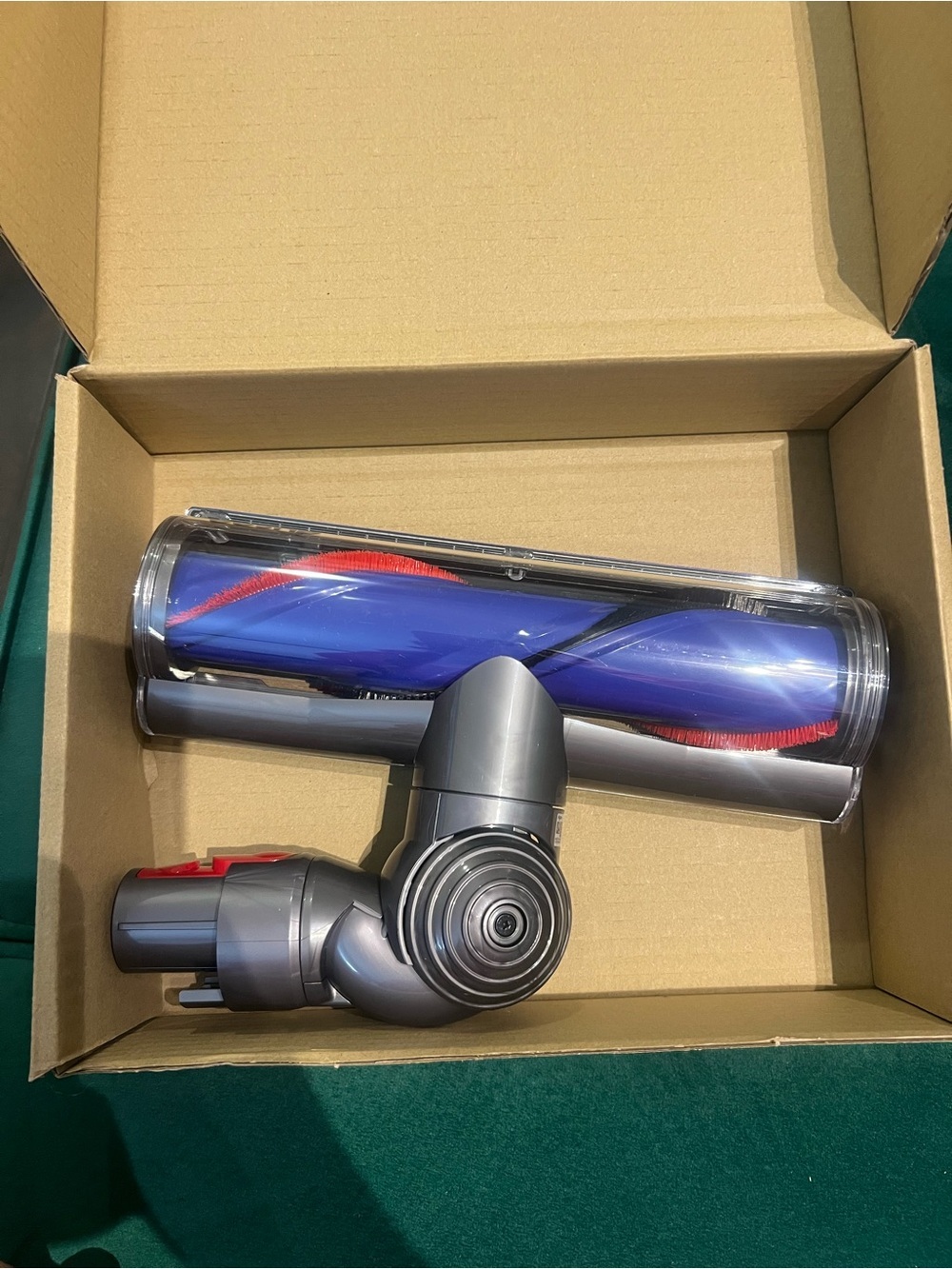 Dyson Motorhead Attachment in Gray and Blue
